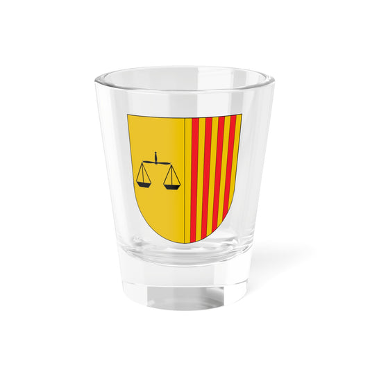 Escut dAransís (Spain) (Coat of Arms) Shot Glass 1.5oz