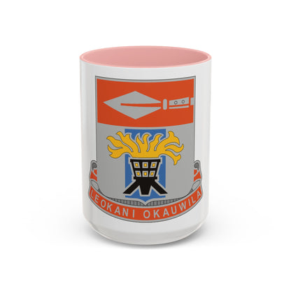 125 Signal Battalion (U.S. Army) Accent Coffee Mug