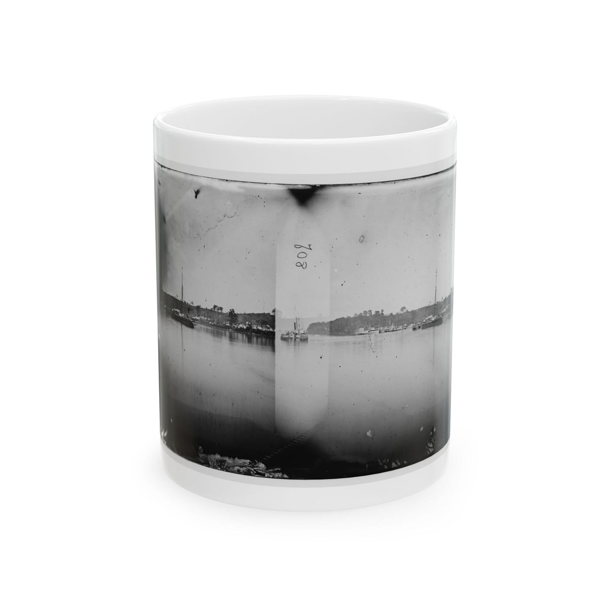 Belle Plain, Virginia. General View (U.S. Civil War) White Coffee Mug