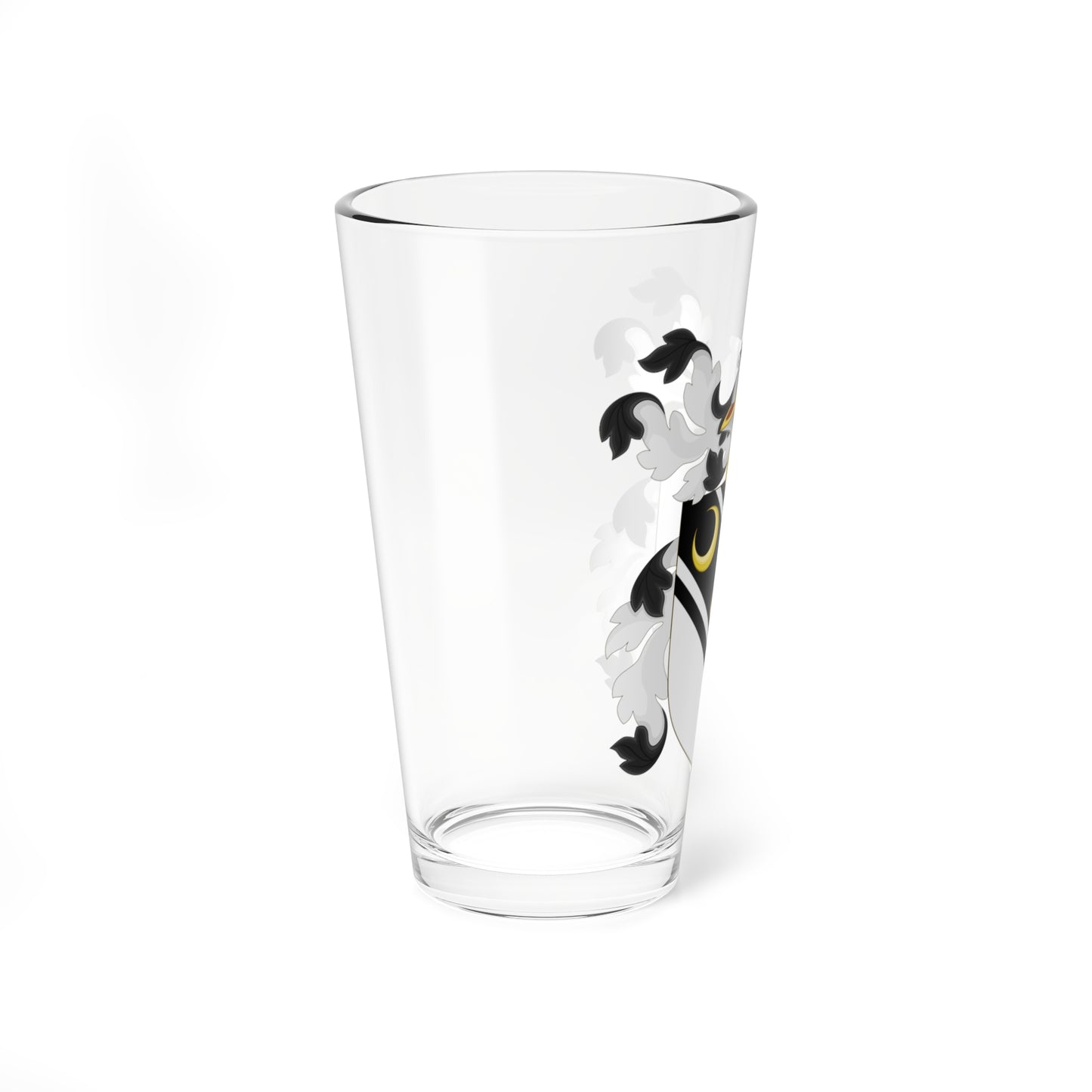 Coat of Arms of William Dyer (United States) (Coat of Arms) Pint Glass 16oz