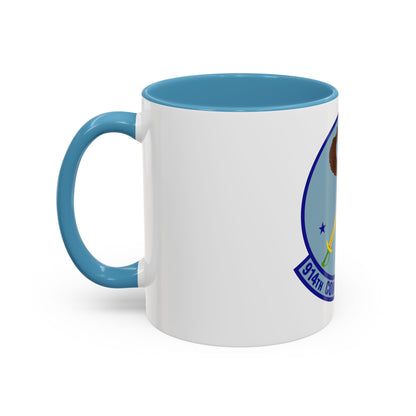 914th Combat Communications Flight (U.S. Air Force) Accent Coffee Mug