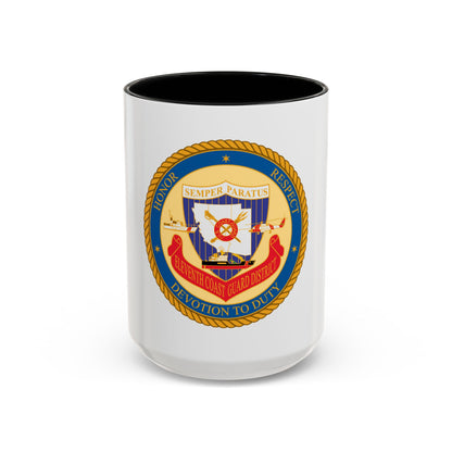 ELEVENTH COAST GUARD DISTRICT (U.S. Coast Guard) Accent Coffee Mug