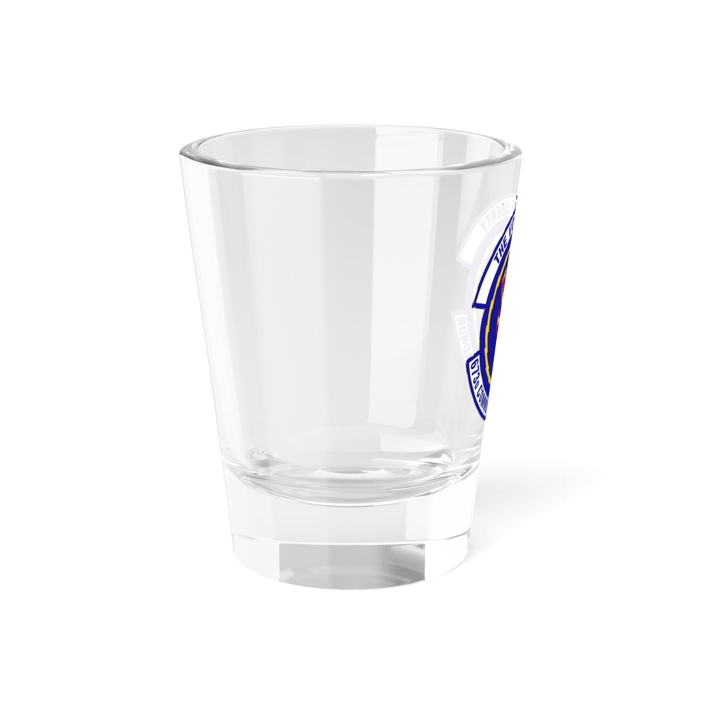 673d Communications Squadron (U.S. Air Force) Shot Glass 1.5oz