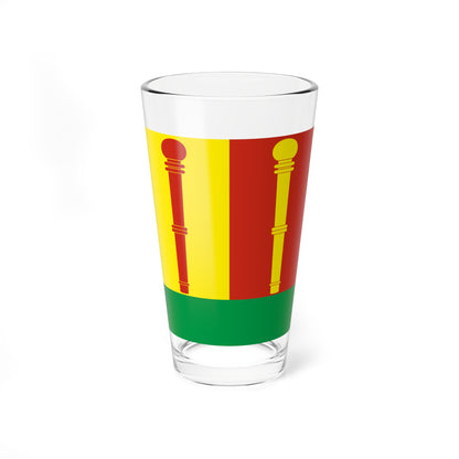 CHE Gonten Flag (Switzerland) Pint Glass 16oz