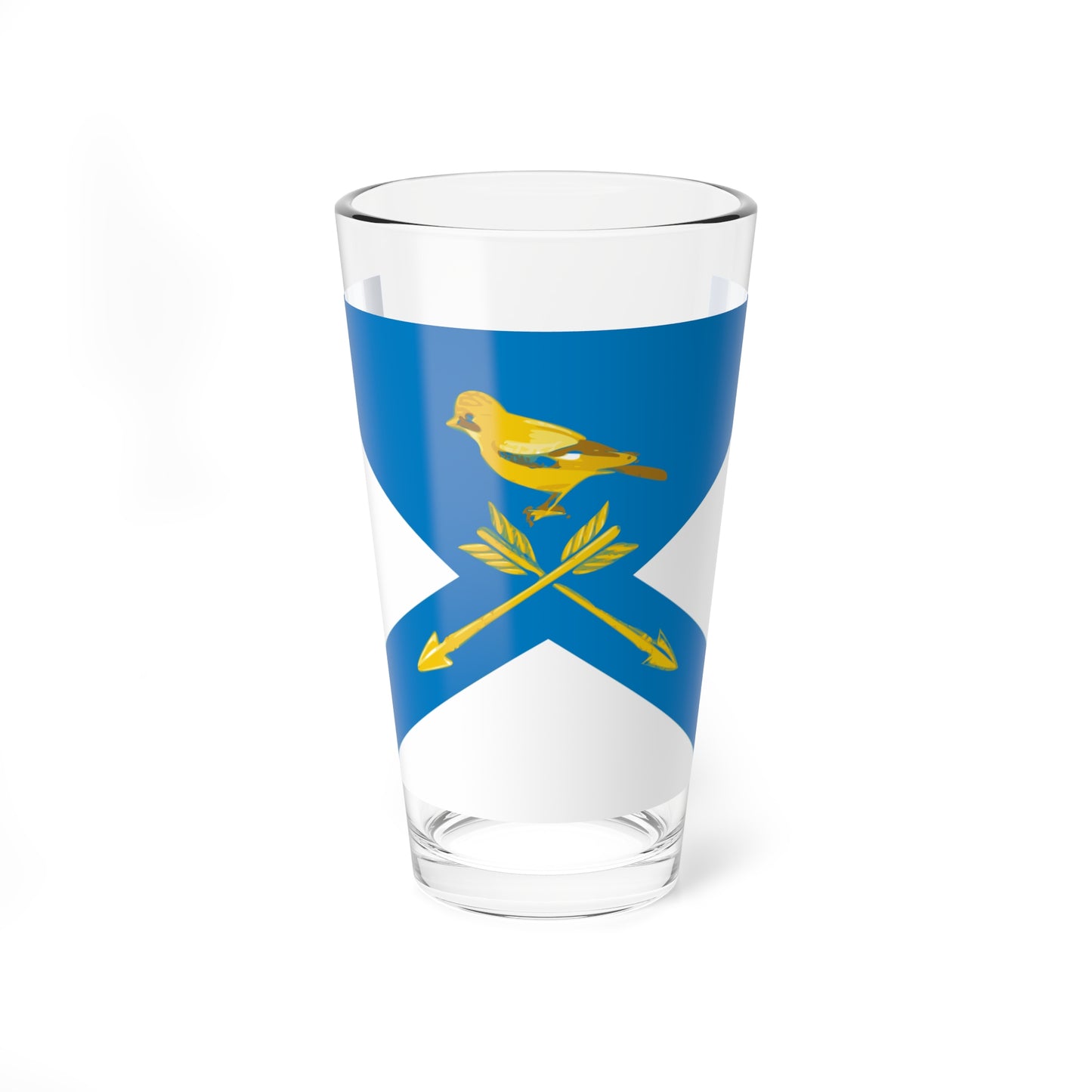 Flag of Tugulym (Russia) Pint Glass 16oz