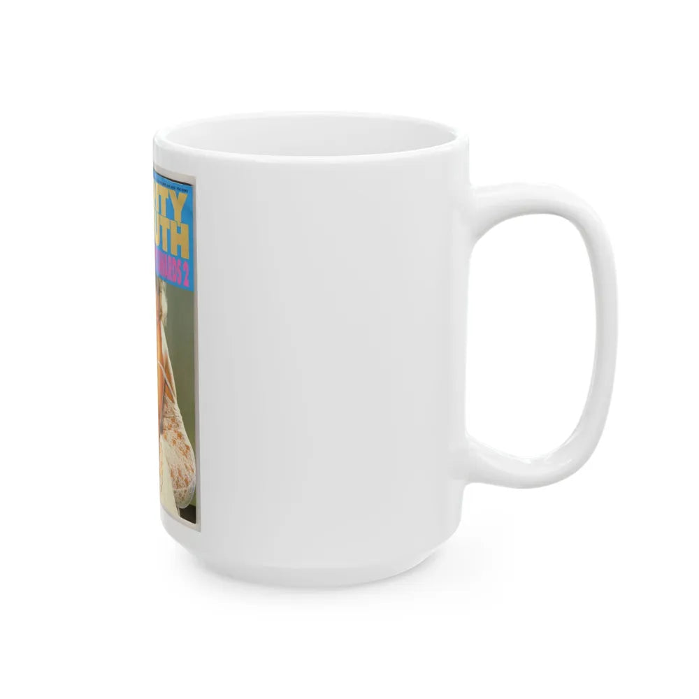 Linda Blair #148 - Mag. Cover (Vintage Female Icon) White Coffee Mug-Go Mug Yourself