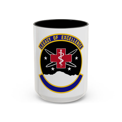 21 Healthcare Operations Squadron USSF (U.S. Air Force) Accent Coffee Mug