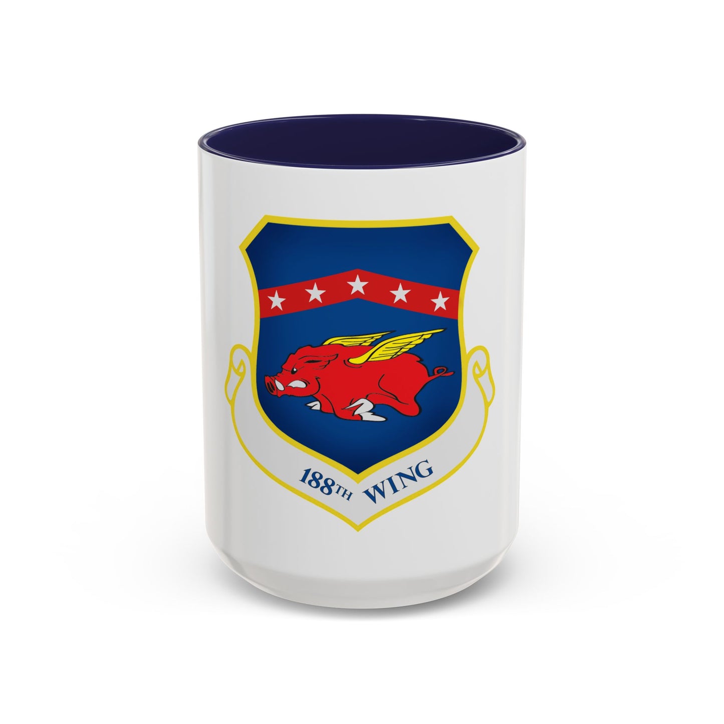 188th Wing (U.S. Air Force) Accent Coffee Mug