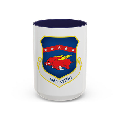 188th Wing (U.S. Air Force) Accent Coffee Mug