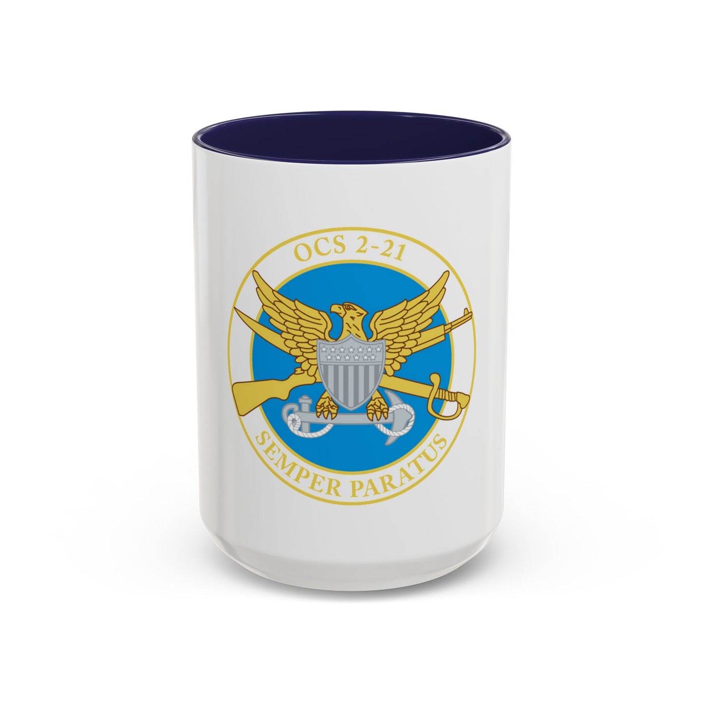 USCG Academy OCS 2 211 (U.S. Coast Guard) Accent Coffee Mug
