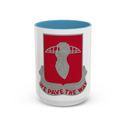 17 Engineer Battalion (U.S. Army) Accent Coffee Mug