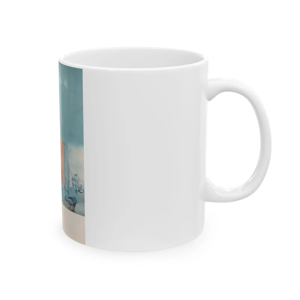 Terry Moore #541 - Magazine Page Photo (Vintage Female Icon) White Coffee Mug-Go Mug Yourself