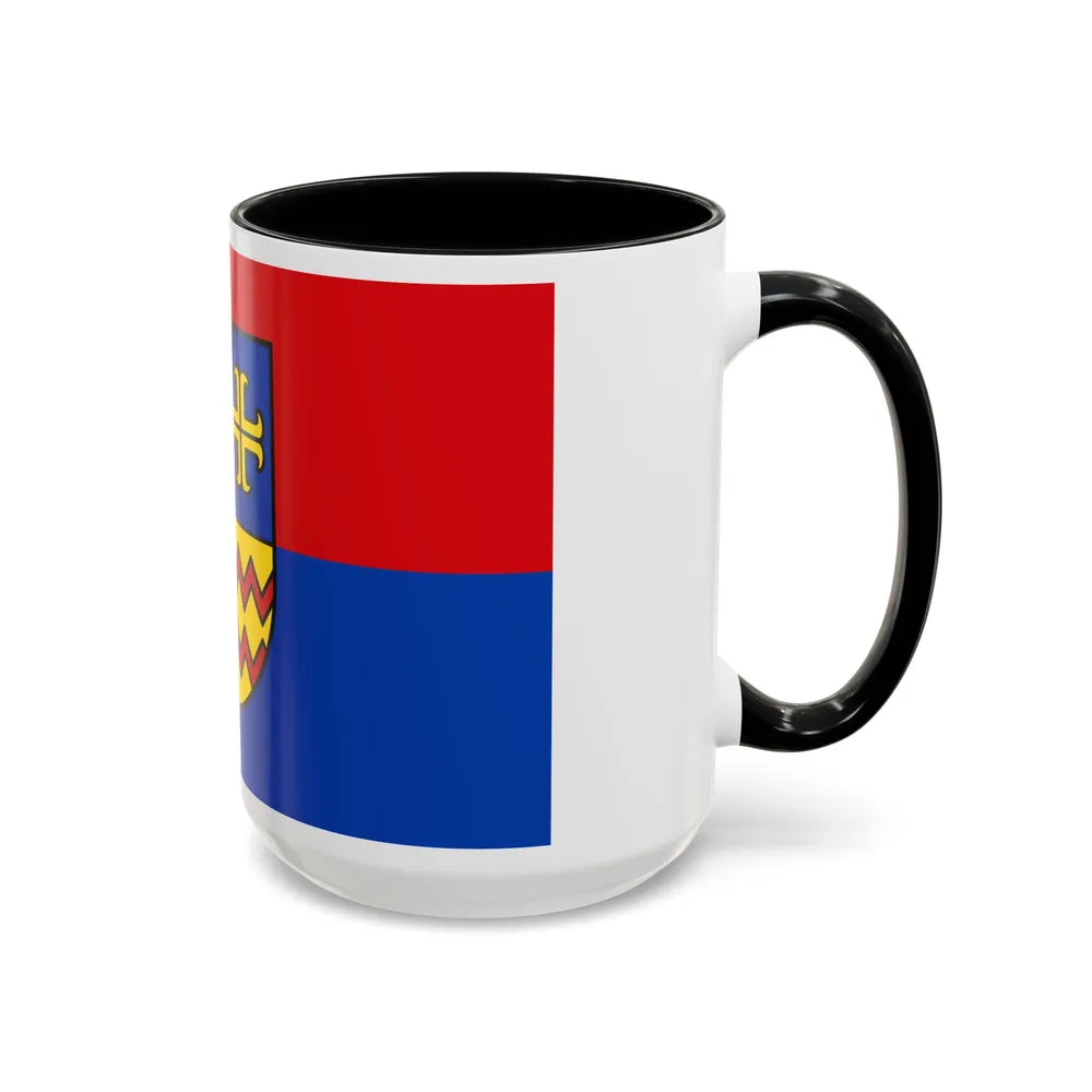 Flag of Ammerland Germany - Accent Coffee Mug-Go Mug Yourself