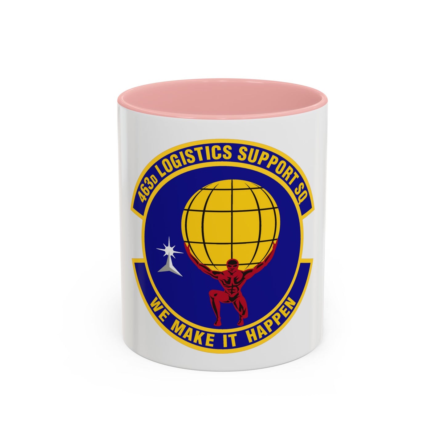 463d Logistics Support Squadron (U.S. Air Force) Accent Coffee Mug