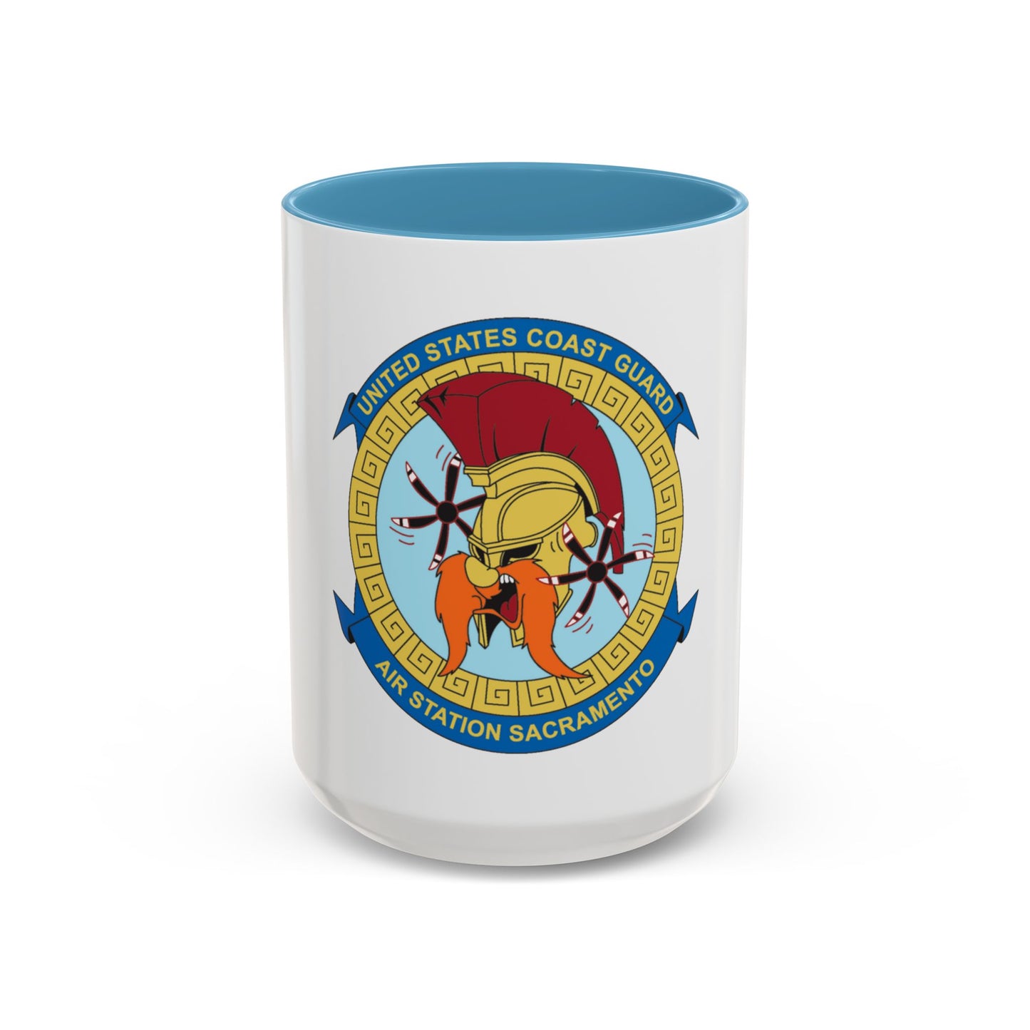 USCG AS Sacramento CA (U.S. Coast Guard) Accent Coffee Mug