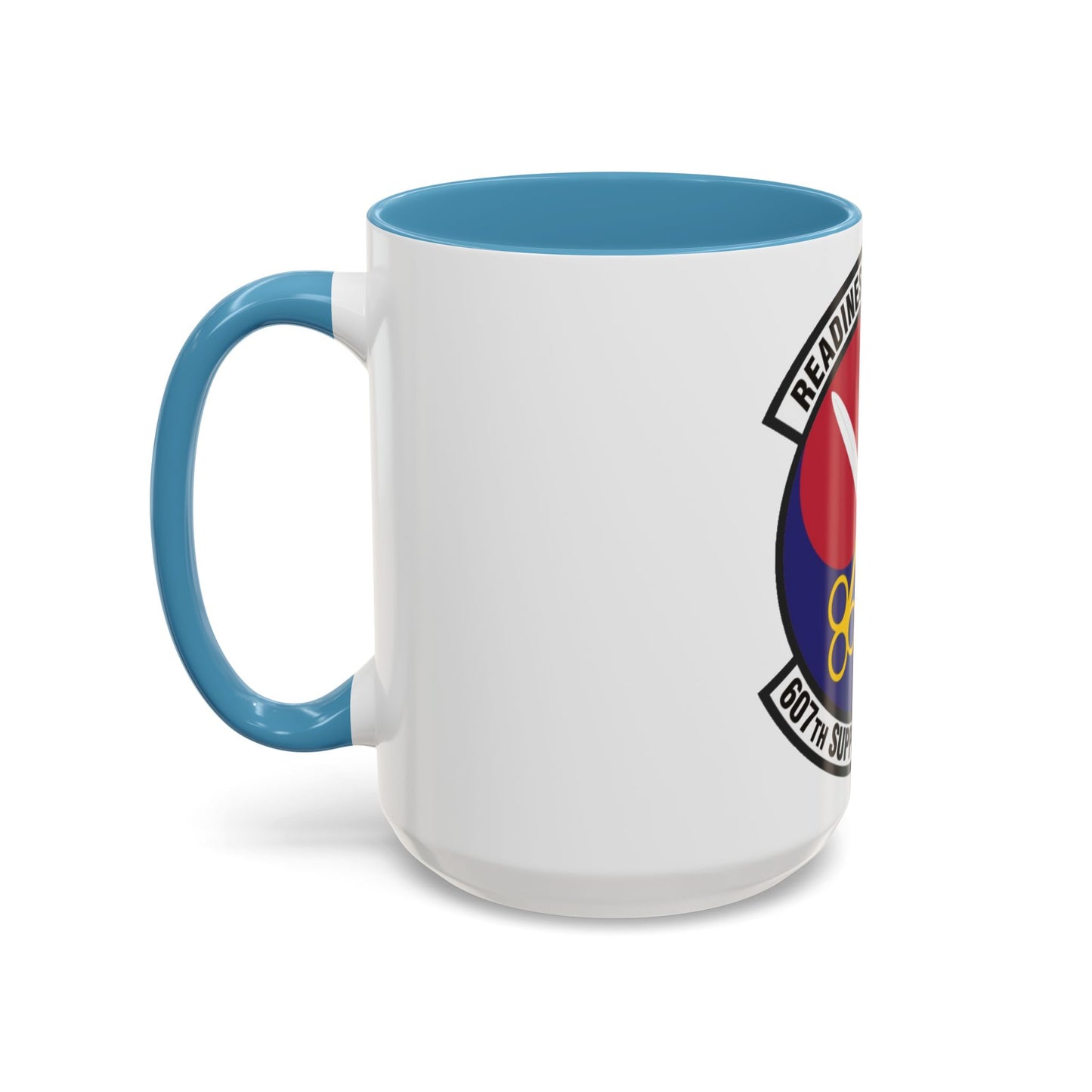 607th Support Squadron (U.S. Air Force) Accent Coffee Mug