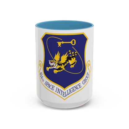 614th Space Intelligence Group (U.S. Air Force) Accent Coffee Mug