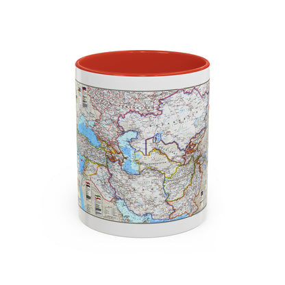 Caspian Region- Promise and Peril (1999) (Map) Accent Coffee Mug