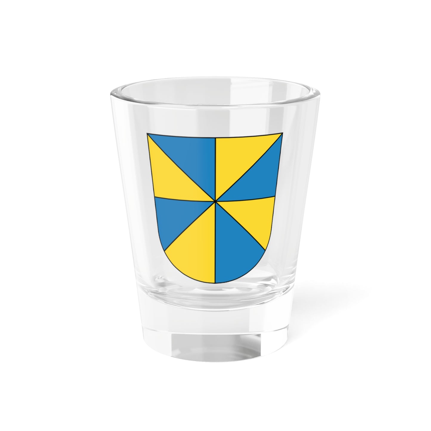 Hegnau coat of arms (Switzerland) (Coat of Arms) Shot Glass 1.5oz