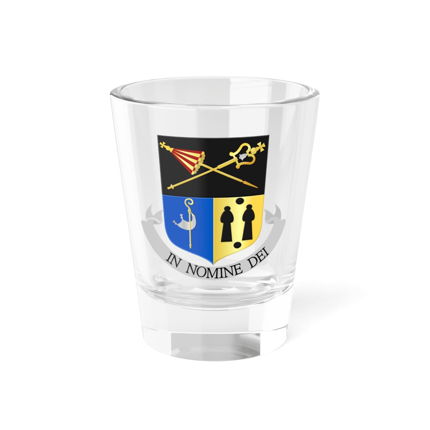 H. Amelberga Susteren wapen (Netherlands) (Coat of Arms) Shot Glass 1.5oz