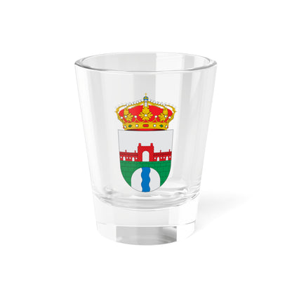 Escudo de Villanueva Mesía (Spain) (Coat of Arms) Shot Glass 1.5oz