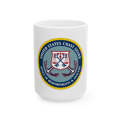 USCG Office of Requirements & Analysis (U.S. Coast Guard) White Coffee Mug