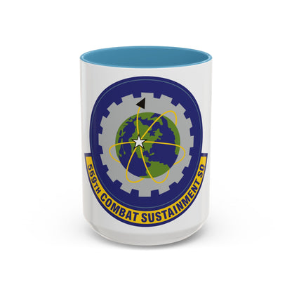 559th Combat Sustainment Squadron (U.S. Air Force) Accent Coffee Mug