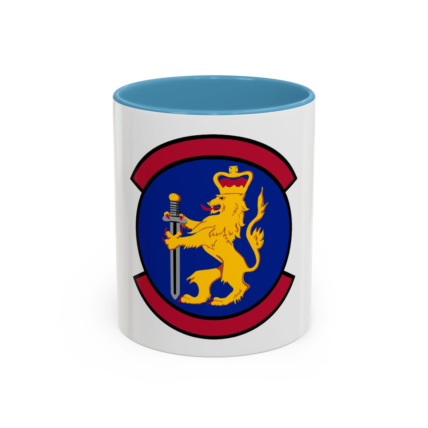 100 Security Forces Squadron USAFE (U.S. Air Force) Accent Coffee Mug