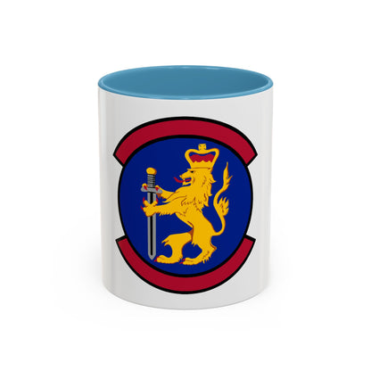 100 Security Forces Squadron USAFE (U.S. Air Force) Accent Coffee Mug
