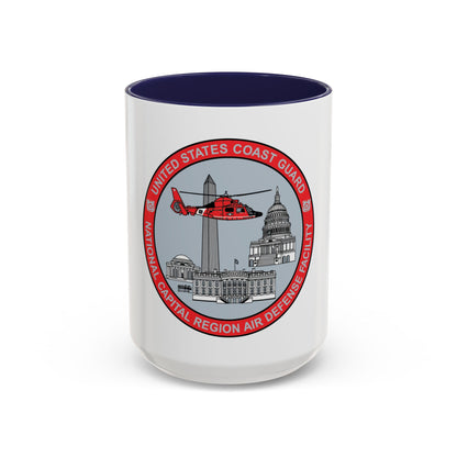 USCG NCR ADF   Nat'l Capital Reg Air Def Fac 2009 (U.S. Coast Guard) Accent Coffee Mug