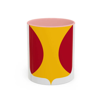 Panama Canal Department (U.S. Army) Accent Coffee Mug-11oz-Pink-Go Mug Yourself