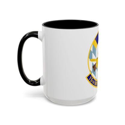 15 Intelligence Squadron ACC (U.S. Air Force) Accent Coffee Mug