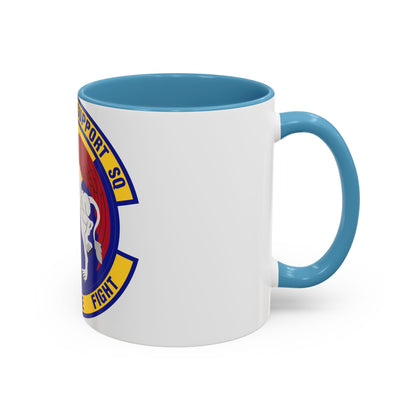 43d Logistics Support Squadron (U.S. Air Force) Accent Coffee Mug