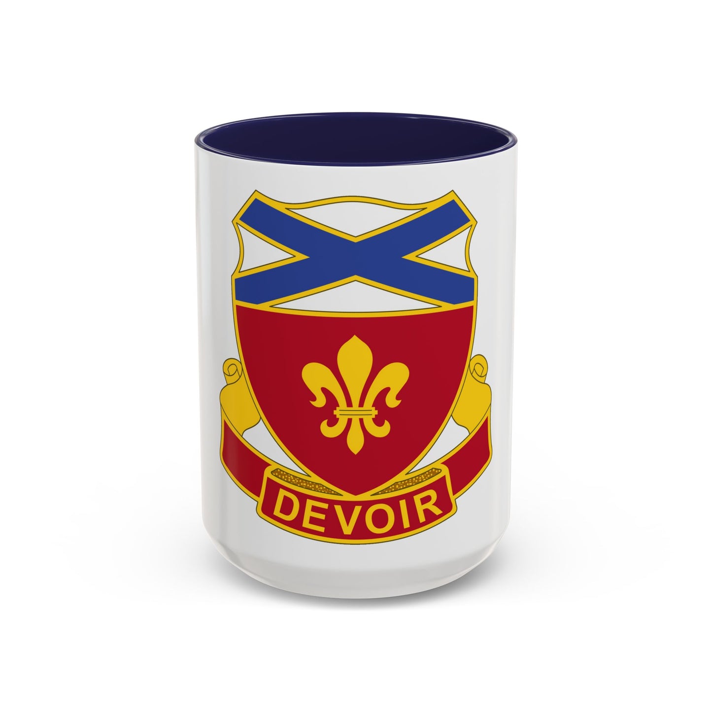 242 Engineer Battalion (U.S. Army) Accent Coffee Mug