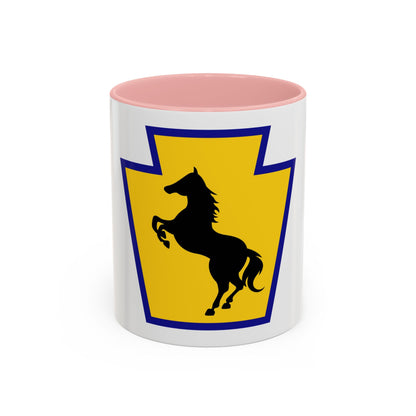 55th Maneuver Enhancement Brigade (U.S. Army) Accent Coffee Mug