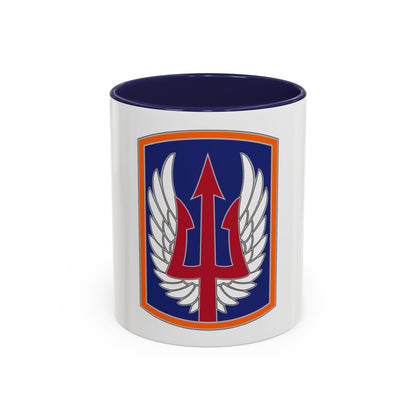 185 Aviation Brigade (U.S. Army) Accent Coffee Mug