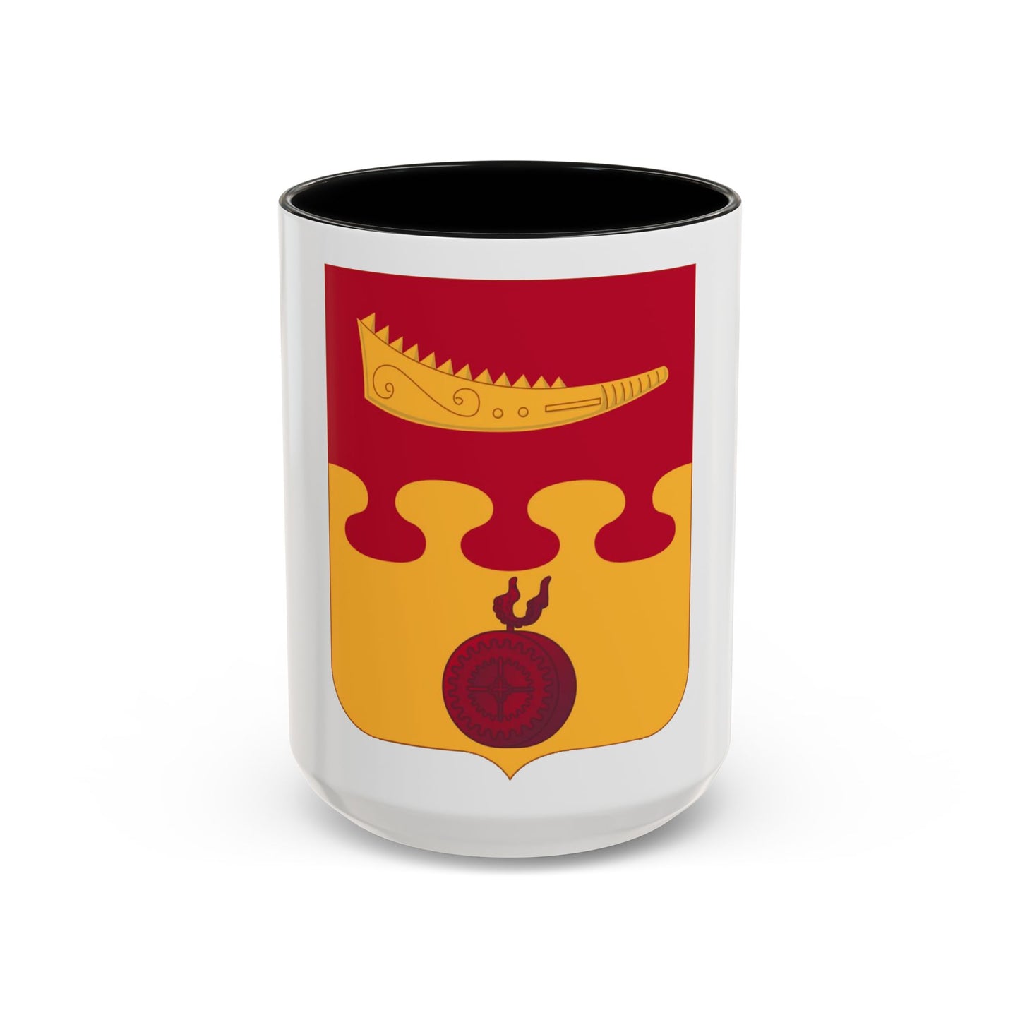675th Airborne Field Artillery Battalion v2 (U.S. Army) Accent Coffee Mug