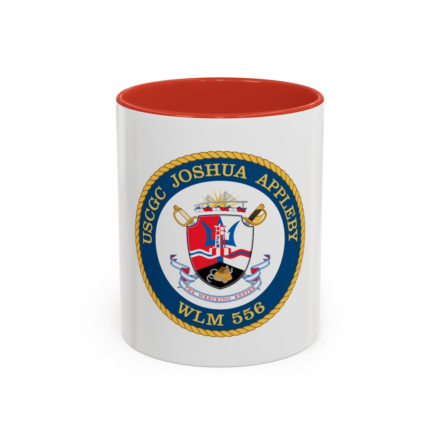 USCGC Joshua Appleby WLM 556 (U.S. Coast Guard) Accent Coffee Mug