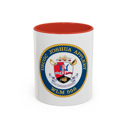 USCGC Joshua Appleby WLM 556 (U.S. Coast Guard) Accent Coffee Mug