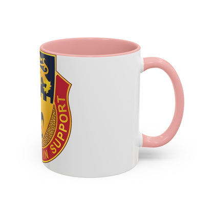 55 Personnel Services Battalion (U.S. Army) Accent Coffee Mug