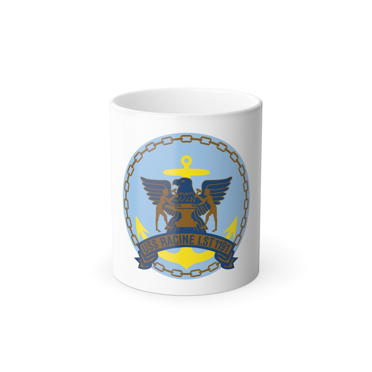 USS Racine LPT 1191 (U.S. Navy) Color Changing Mug 11oz
