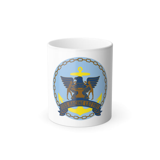 USS Racine LPT 1191 (U.S. Navy) Color Changing Mug 11oz