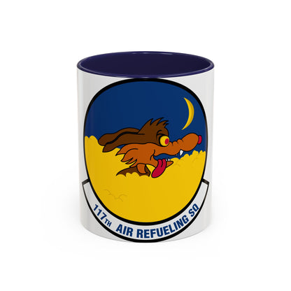 117 Air Refueling Squadron (U.S. Air Force) Accent Coffee Mug