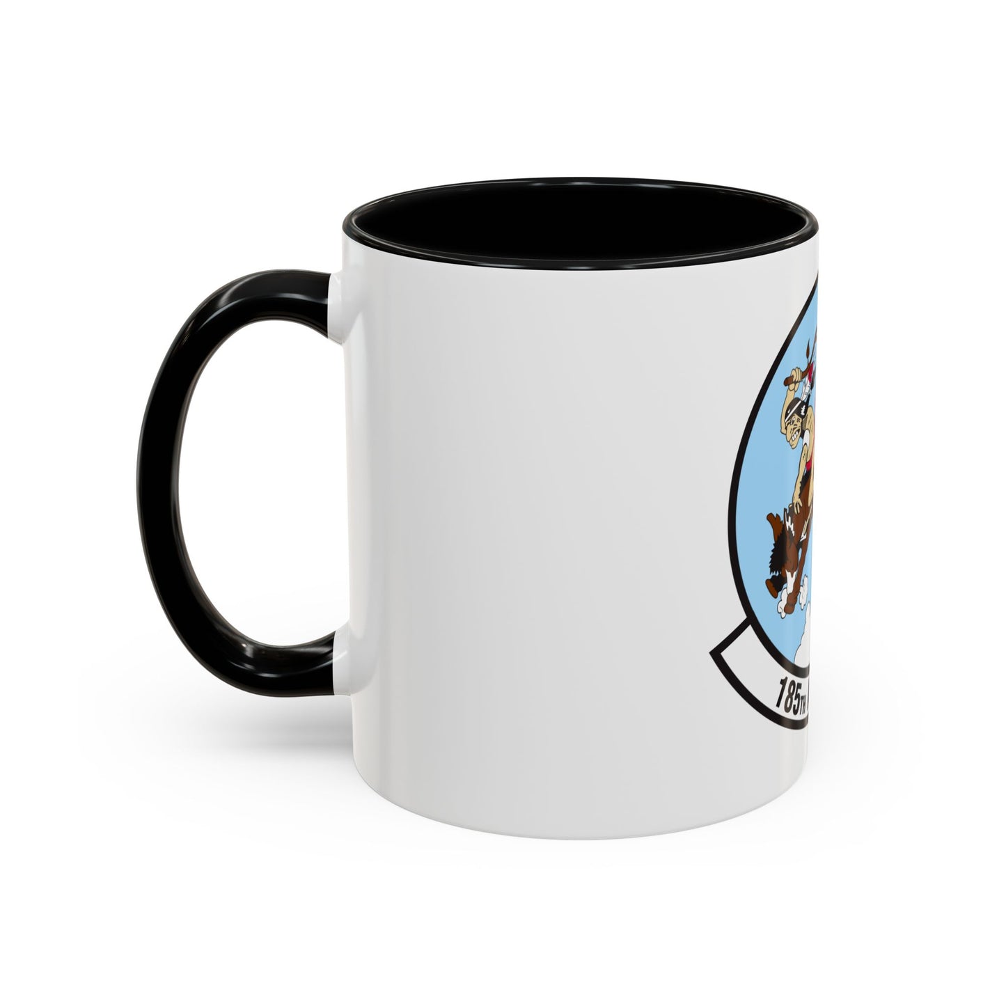185 Airlift Squadron (U.S. Air Force) Accent Coffee Mug