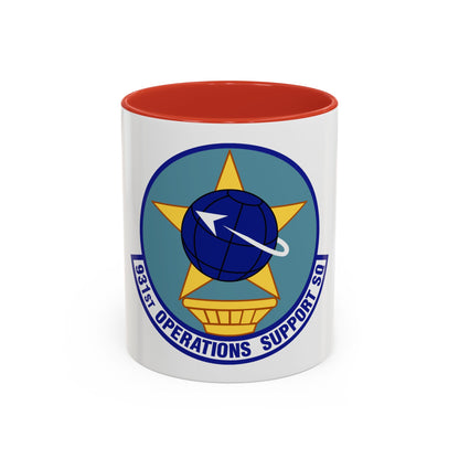 931st Operations Support Squadron (U.S. Air Force) Accent Coffee Mug