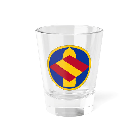 Verre à liqueur 1,5 oz de la 142e Brigade d'artillerie de campagne (armée américaine)