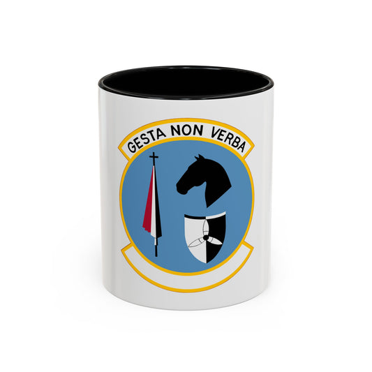 537 Airlift Squadron PACAF (U.S. Air Force) Accent Coffee Mug