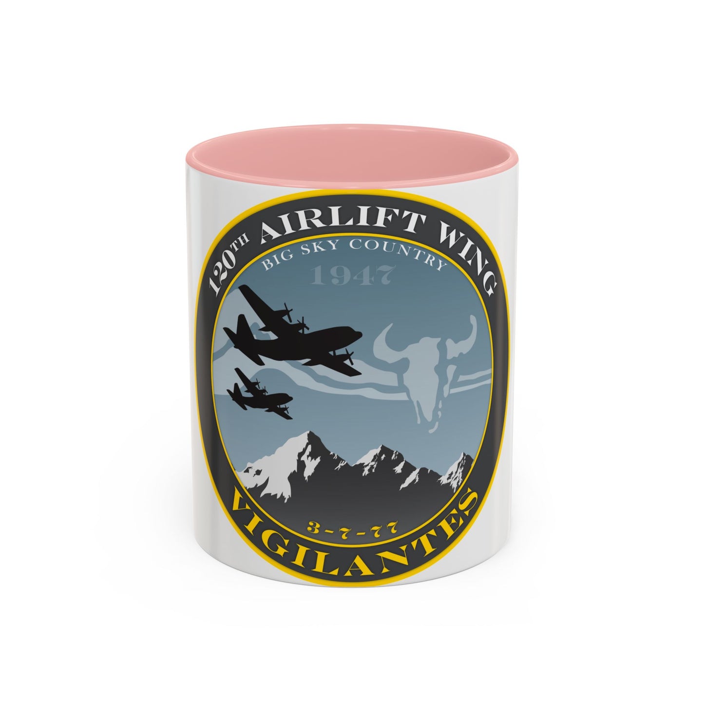 120th Airlift Wing (U.S. Air Force) Accent Coffee Mug