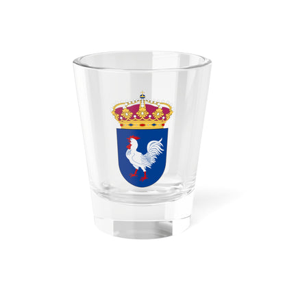 HMS Hanö vapen (Sweden) (Coat of Arms) Shot Glass 1.5oz
