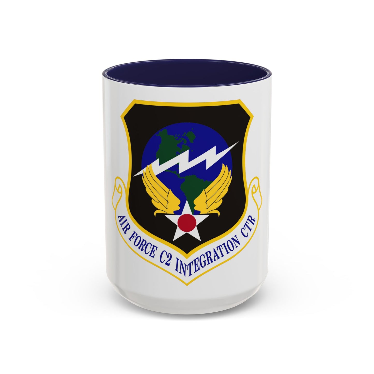 Air Force Command & Control Integration Center (U.S. Air Force) Accent Coffee Mug